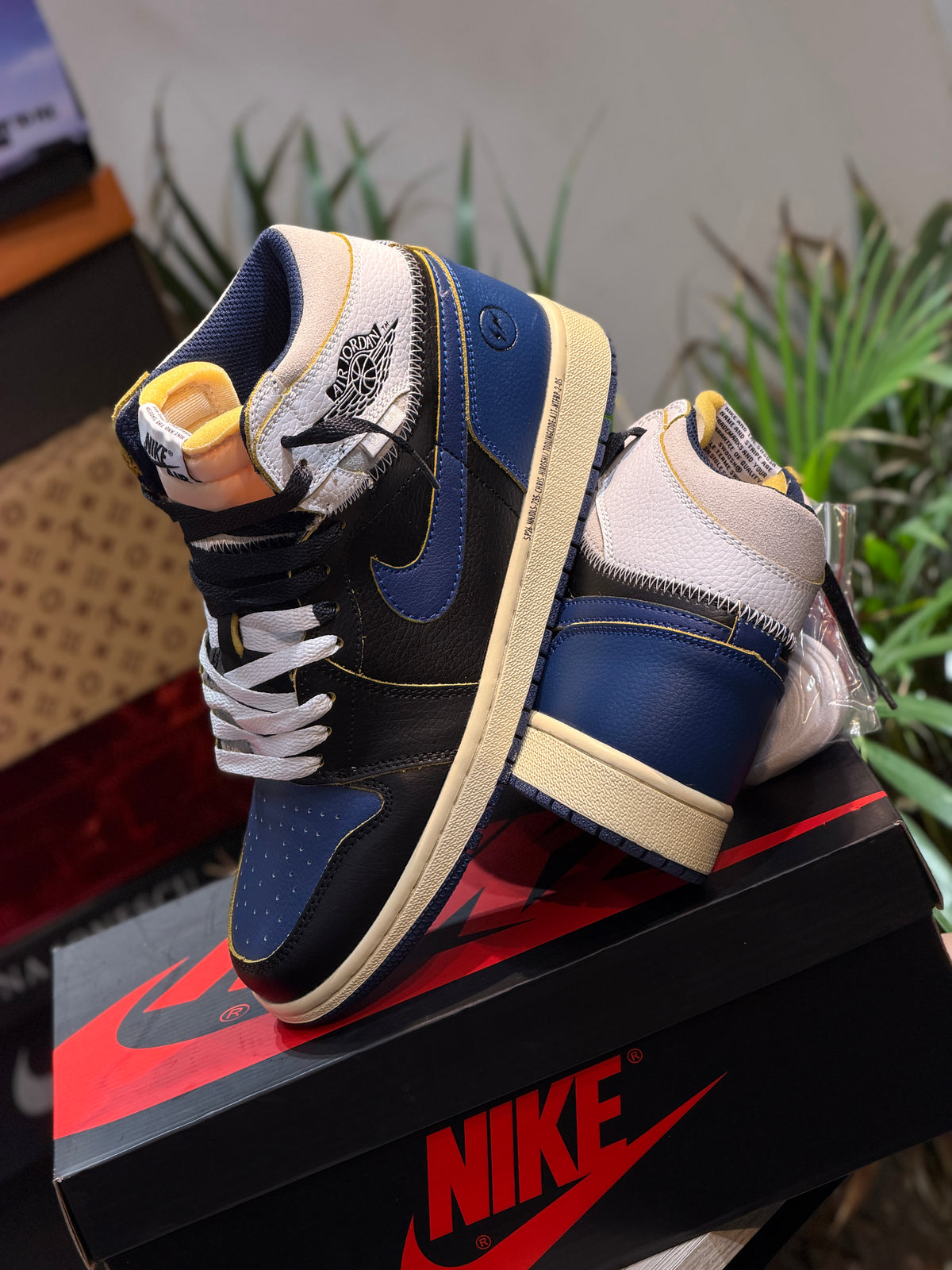 Air Jordan 1 Retro High OG SP Fragment x Union LA "Sport Royal"