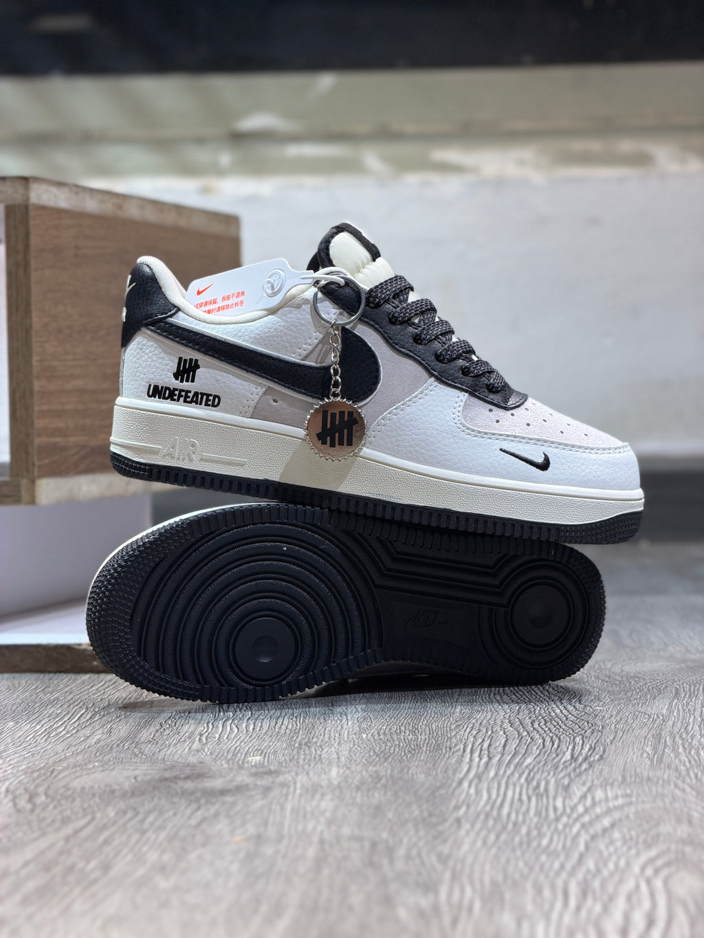 Nike Air Force 1 Low x Undefeated "Black White"