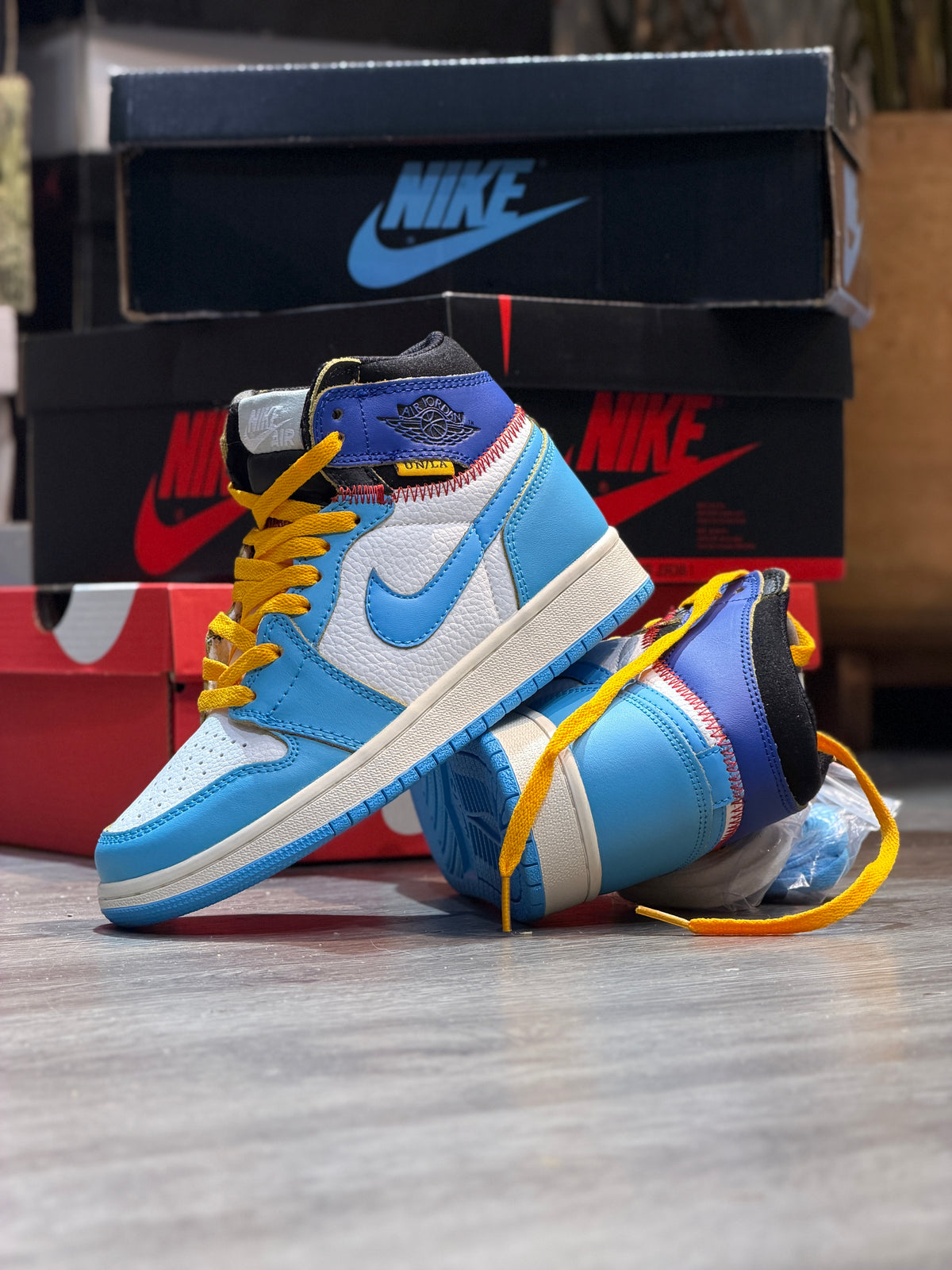 Union LA x Air Jordan 1 High OG SP "UNC/Royal"
