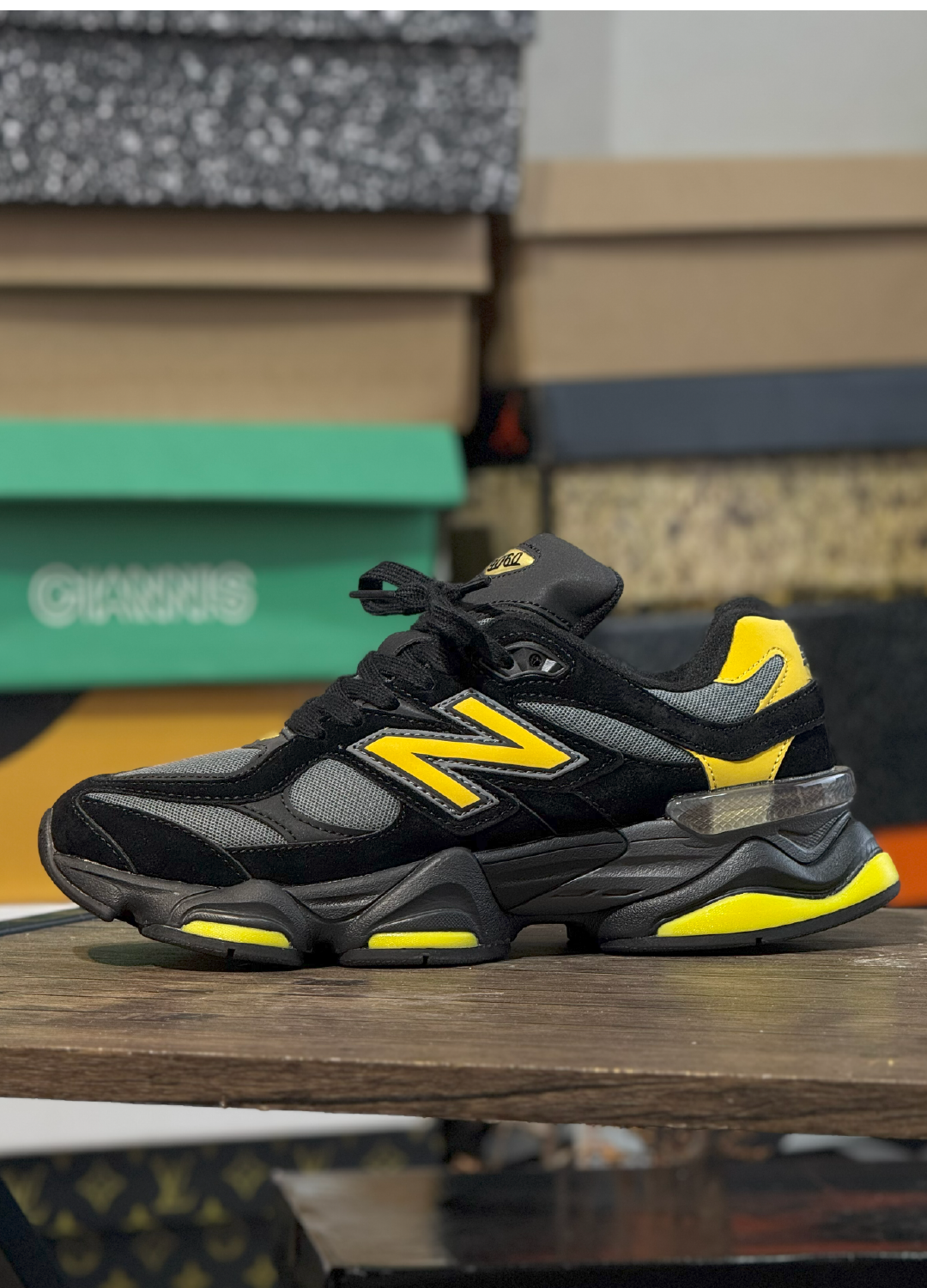 New Balance 9060 Black Yellow
