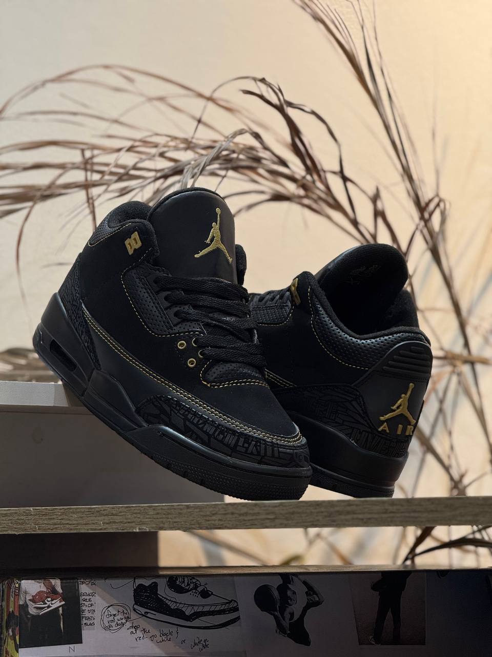 Air Jordan 3 “Black & Gold