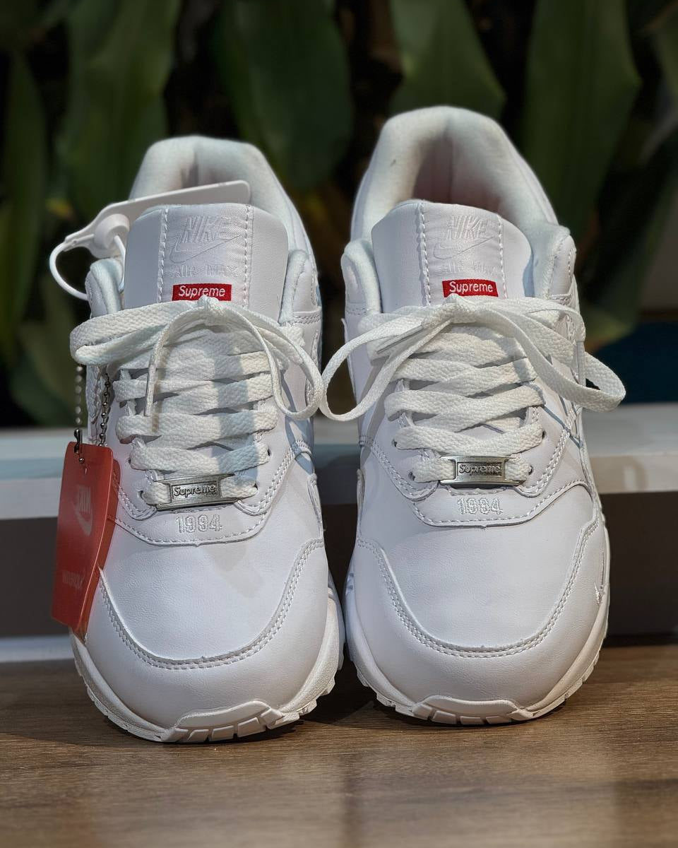 Nike Air Max 1 x Supreme “Triple White”
