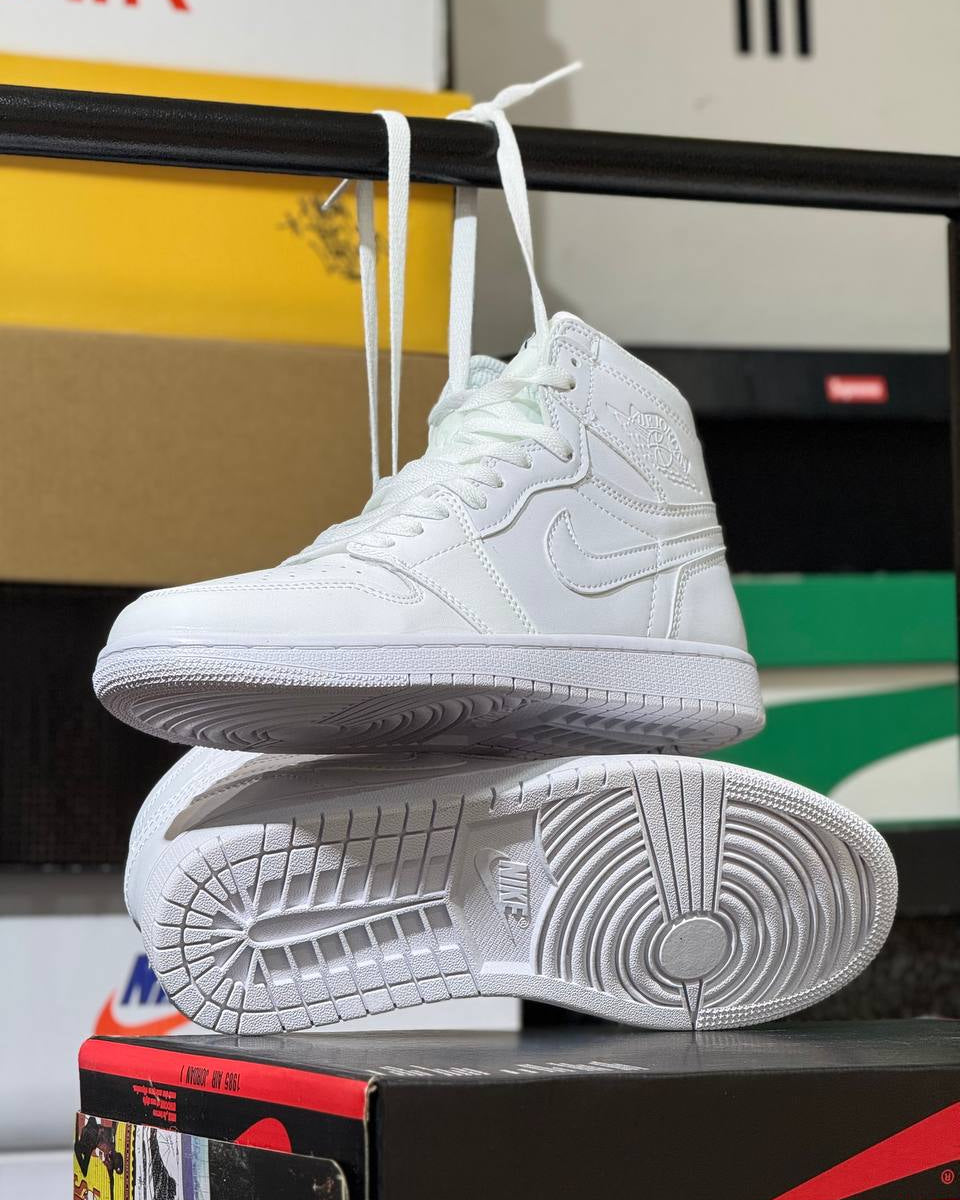 Air Jordan 1 Mid “Triple White