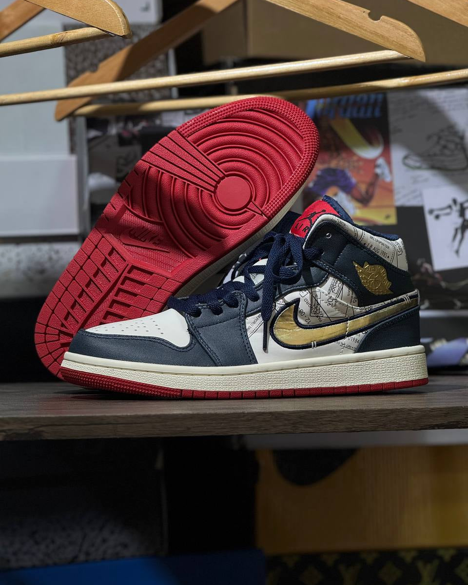 Air Jordan 1 Mid “Blueprint