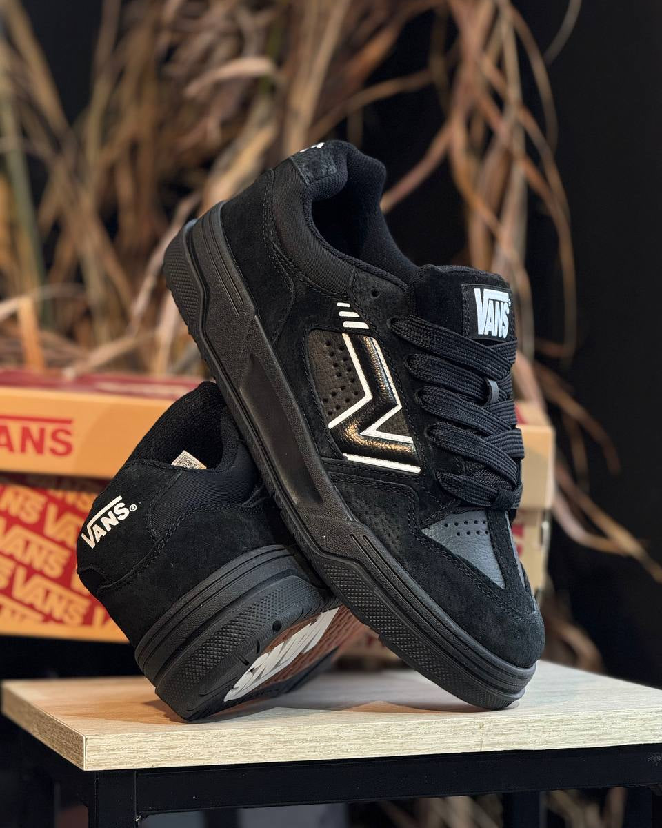 Vans Low Knu Skool Black Reflective